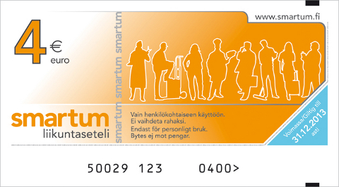 Smartum liikuntaseteli 2013